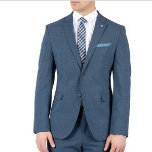 Original Penguin Blue Checkered two button notch brand new with tag